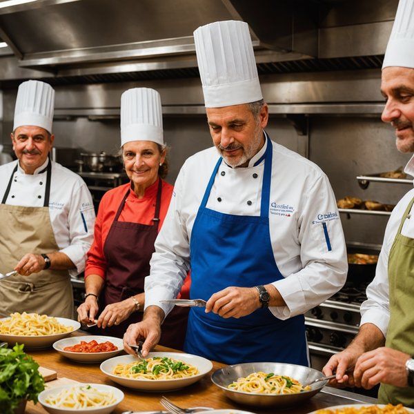 Comment choisir une croisière qui propose des cours de cuisine italienne avec des chefs locaux?