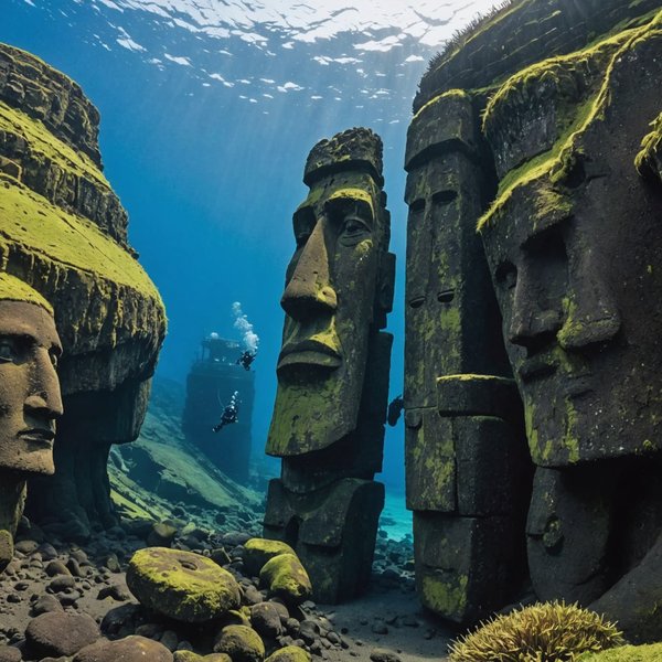 Quels sont les meilleurs spots pour la plongée sous-marine autour de l'île de Pâques, Chili?