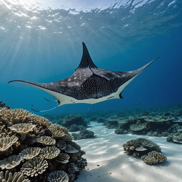 Où trouver les meilleures expériences de plongée avec les raies aigles aux Maldives?